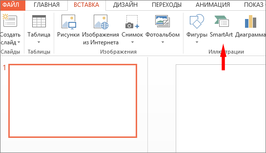Как сделать инфографику-хронику в PowerPoint средствами SmartArt